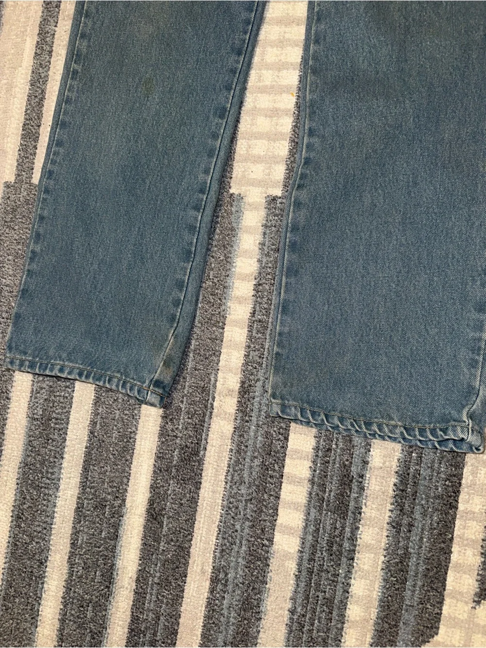 Vintage Bolero Jeans Collection Classic Straight Fit Men's Blue Jeans Size 32